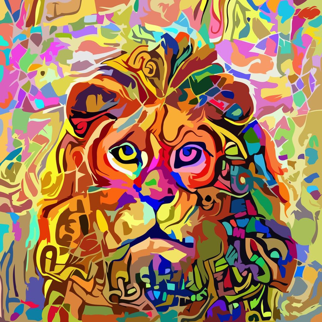 Lion Cat Wildlife Wild Animal  - Prawny / Pixabay, Beast Shape