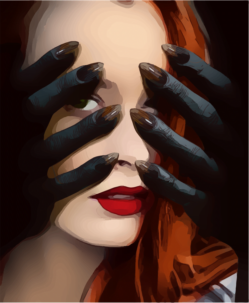 Woman Abstract Lips Monster Hands  - squarefrog / Pixabay, Mind Obscure