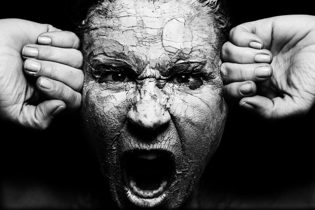 Face Woman Eye Skin Art Earth  - designundfotoart / Pixabay, Intimidating Rage