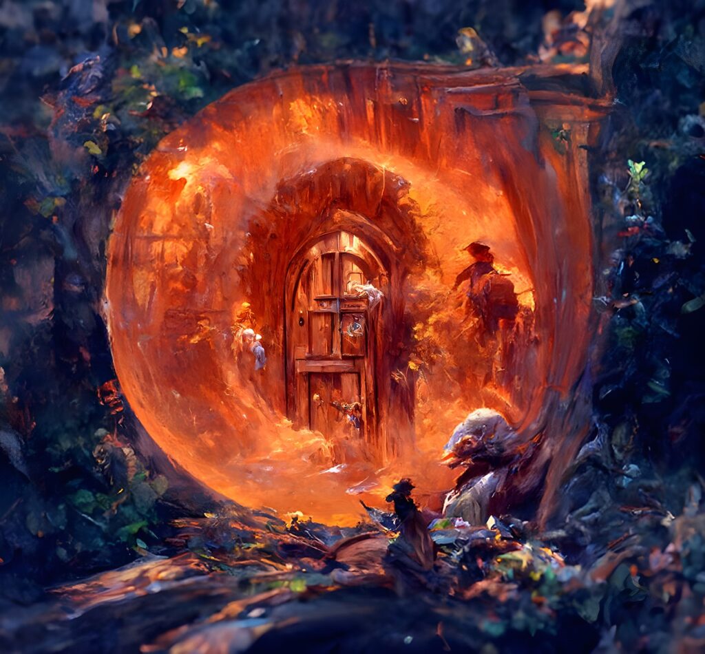 Hidden Door Fairy Magic Digital Art  - ladayita / Pixabay, Raised by Fey
