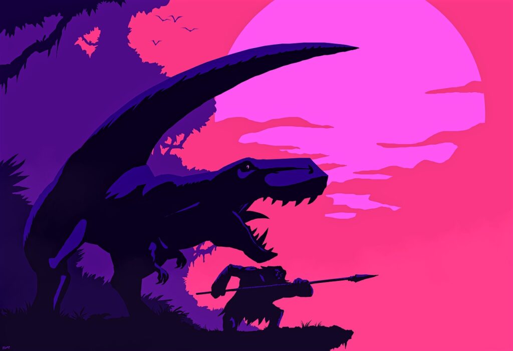 Jungle Dinosaur T Rex Fantasy  - Frunkie / Pixabay, Simple Weapon Proficiency