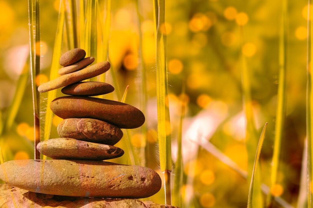 Meditation Cairn Stone Stack Zen  - geralt / Pixabay, Principles of Zen