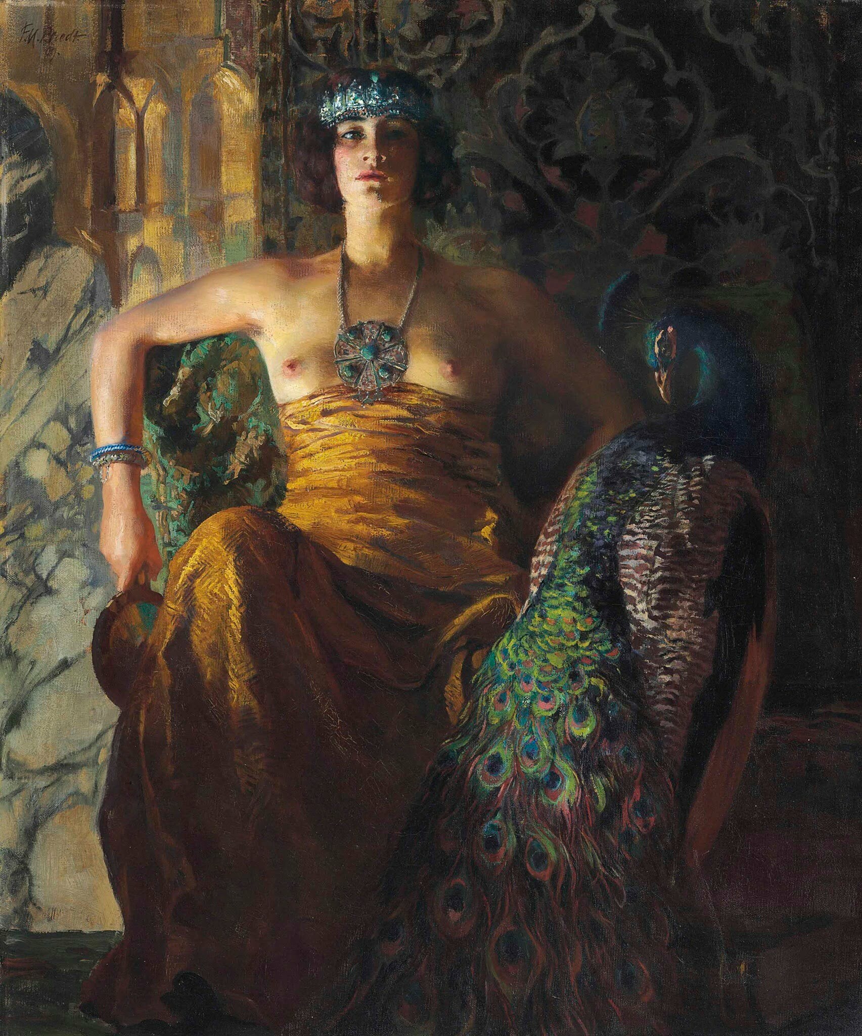Hera, queen of Olympus and Hellenic goddess of marriage, queenship and dynastic authority