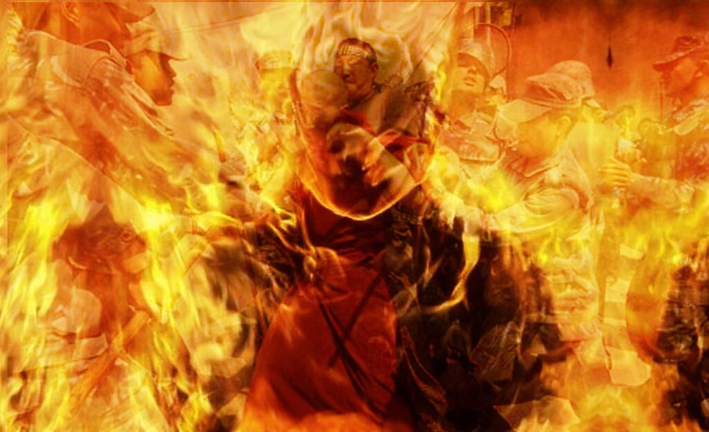 Puragaus, (Immolation Devil), Immolation