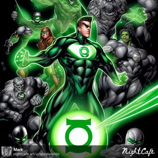 Green Lantern Constructs