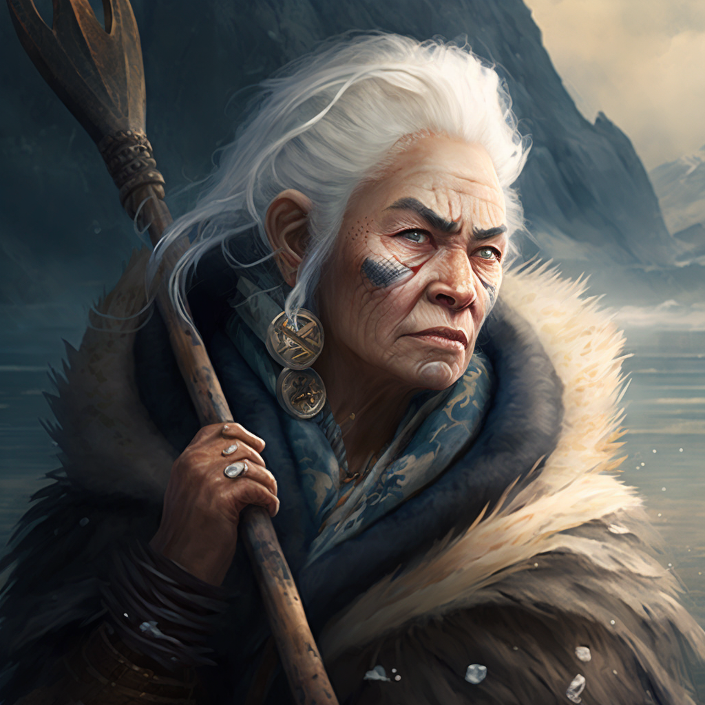 Goddess, Arnakuagsak (Old Woman from the Sea, Sea Huntress )