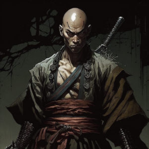 Benkei — character illustration