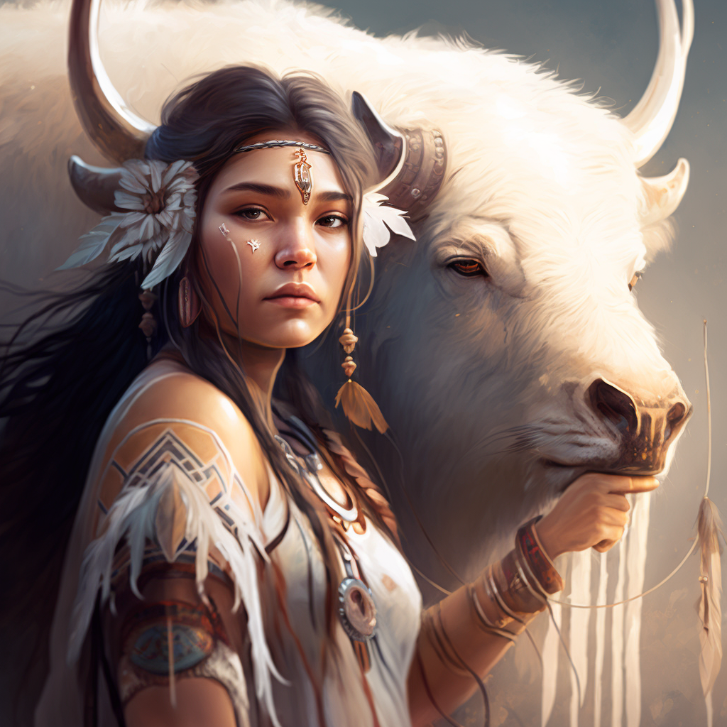 Goddess White Buffalo Calf Woman | Fantasy I Sci-Fi I Books I Films I ...