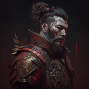 Honda Tadakatsu — character illustration