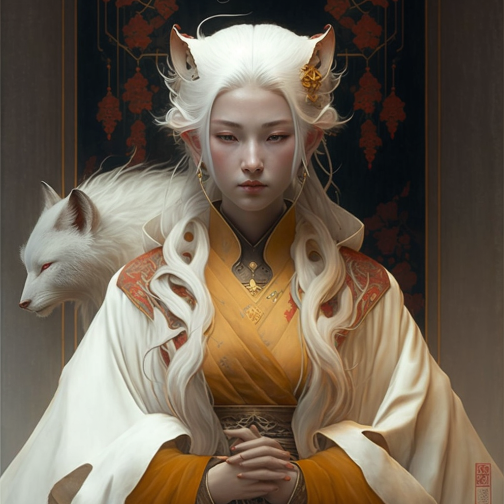 Inari Ōkami, kami of rice, prosperity and industry