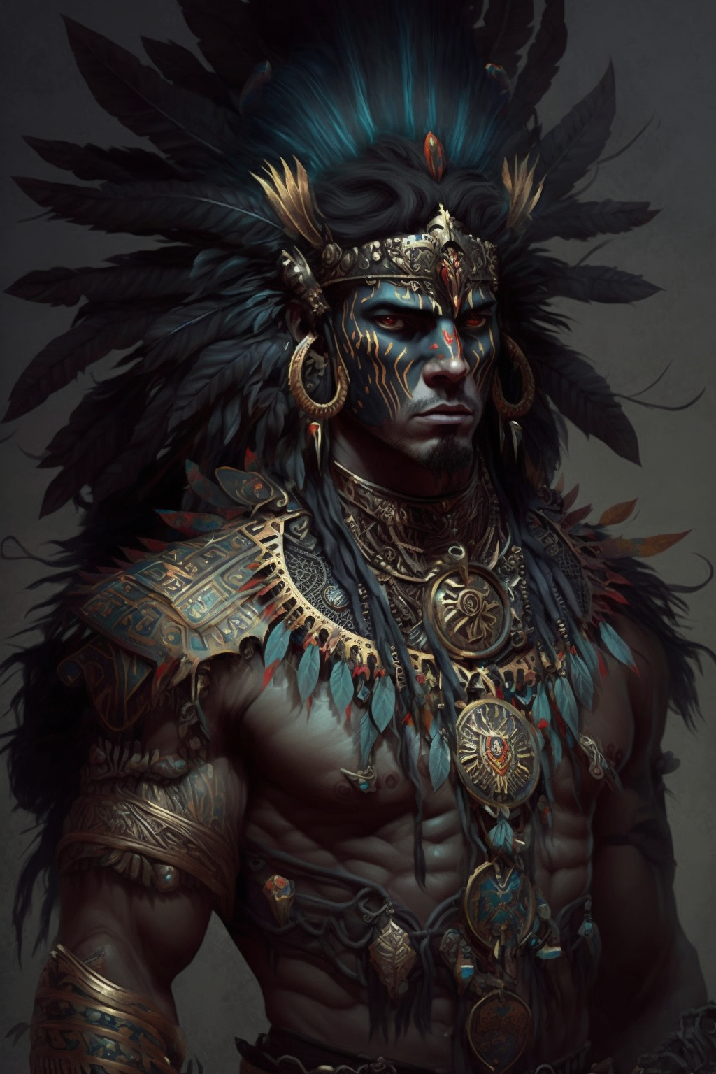 Tezcatlipoca, the Smoking Mirror, as a powerful Nahua deity of night, rulership, conflict and sorcery