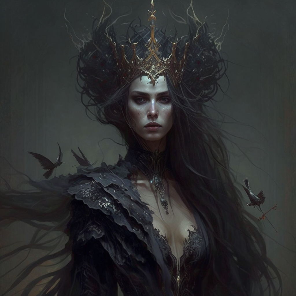 Tuonetar, The Mistress of the Underworld