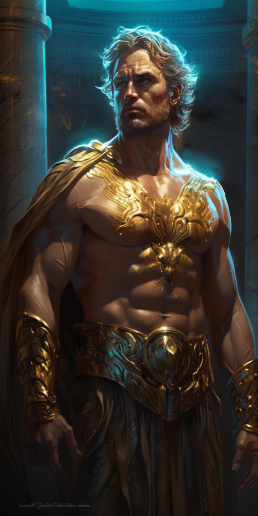 Hyperion, Titan god of light and heavenly observation