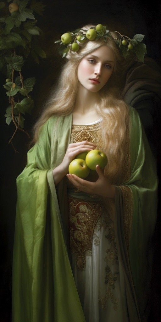 Iðunn,  Goddess of Youth and Renewal