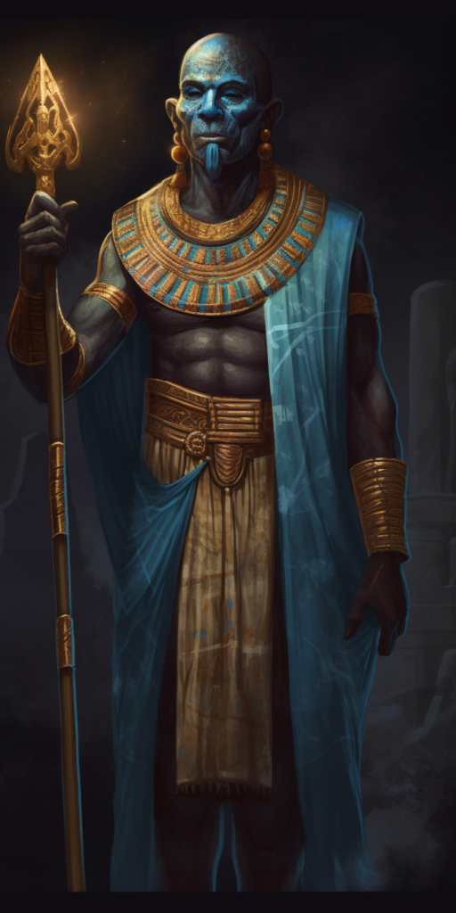 Ptah, God of Knowledge and Secrets, the Creator and Craftsman