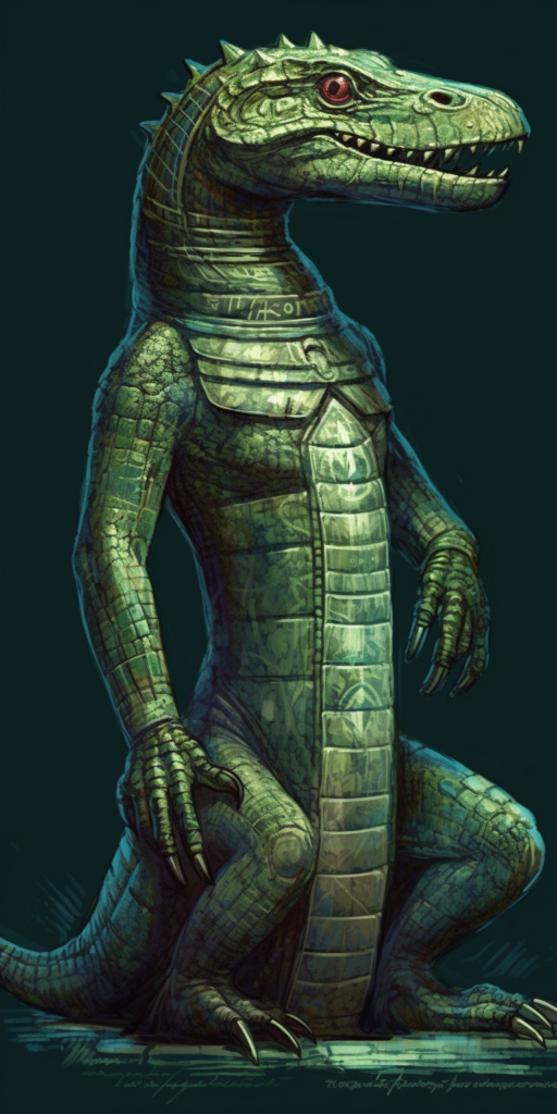 Sobek, God of Crocodiles, Nile River, and Fertility 5e Stat Block