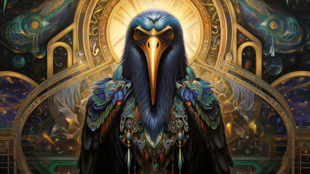 Thoth (God of Wisdom; God of time, magic and writing; God of the moon)