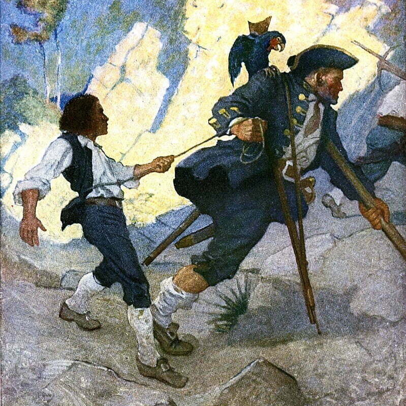 By N. C. Wyeth - Transferred from en.wikisource to Commons by Billinghurst using CommonsHelper., Public Domain, https://commons.wikimedia.org/w/index.php?curid=23076502