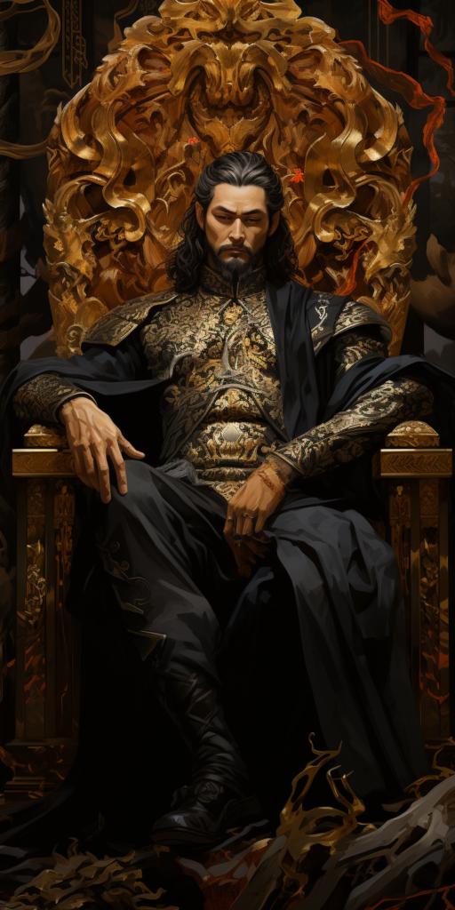 Emperor Jingtai of Ming, also known as Zhu Qiyu, the Betrayer of the Crown Prince. 