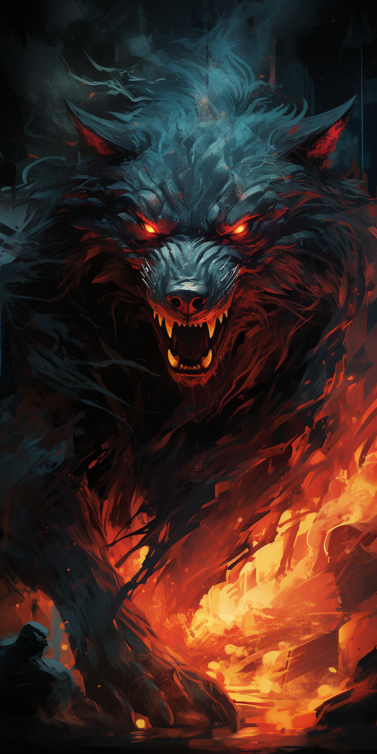 Barghest, shape-changing fiend