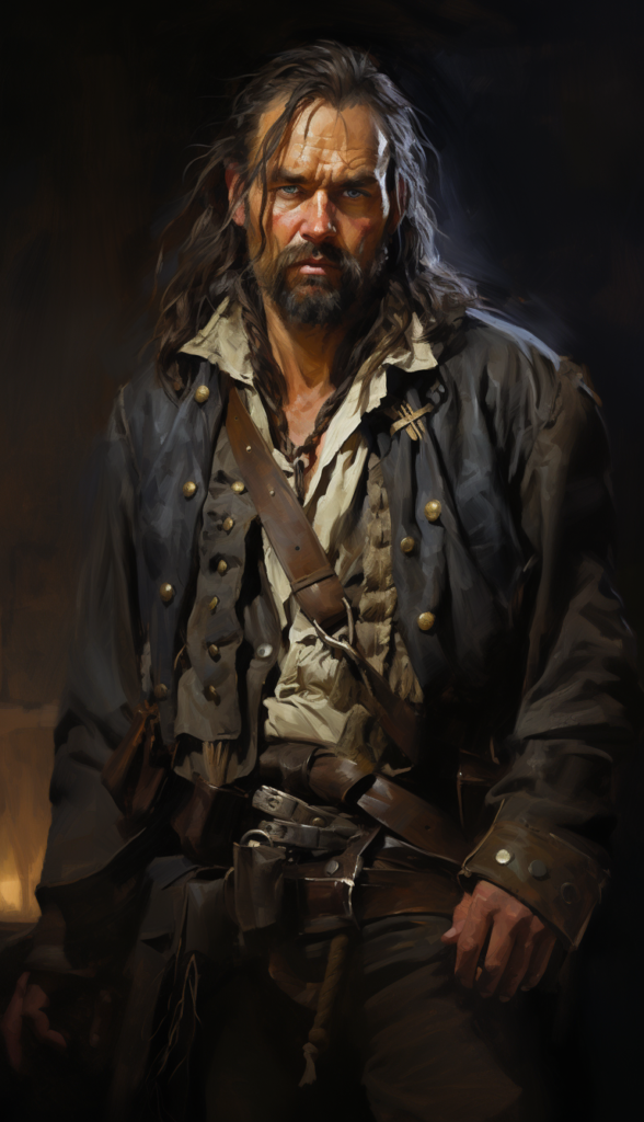 Captain, Edward Low, the Notorious Pirate Captain