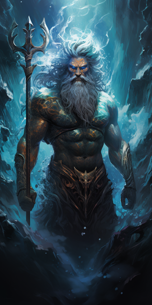 Poseidon, God of the Sea 