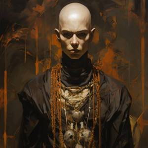 Sha Wùjìng (Sandy) — character illustration