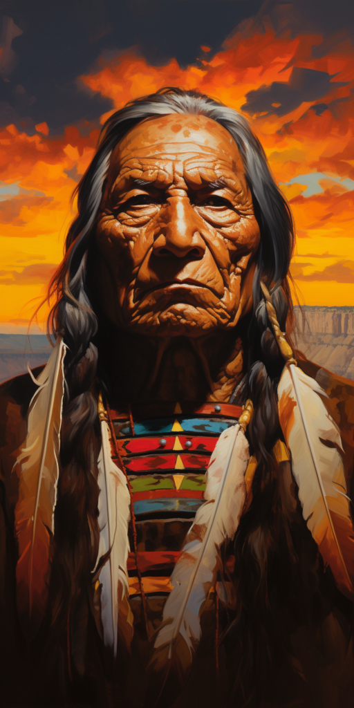 Sitting Bull (Tatanka Iyotake), Hunkpapa Lakota Chieftain