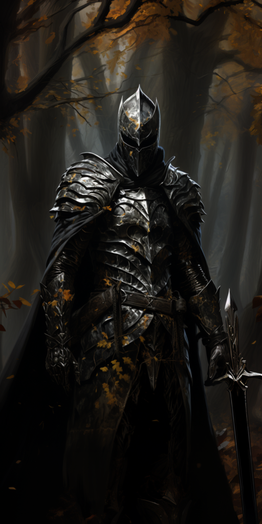 Sir Lysander of Camelot, the Black Knight