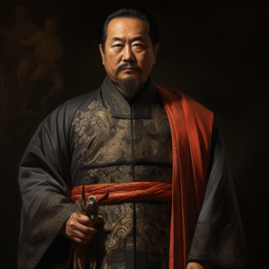 Zheng He — character illustration