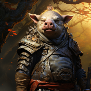 Zhu Bajie (Pigsy) — character illustration