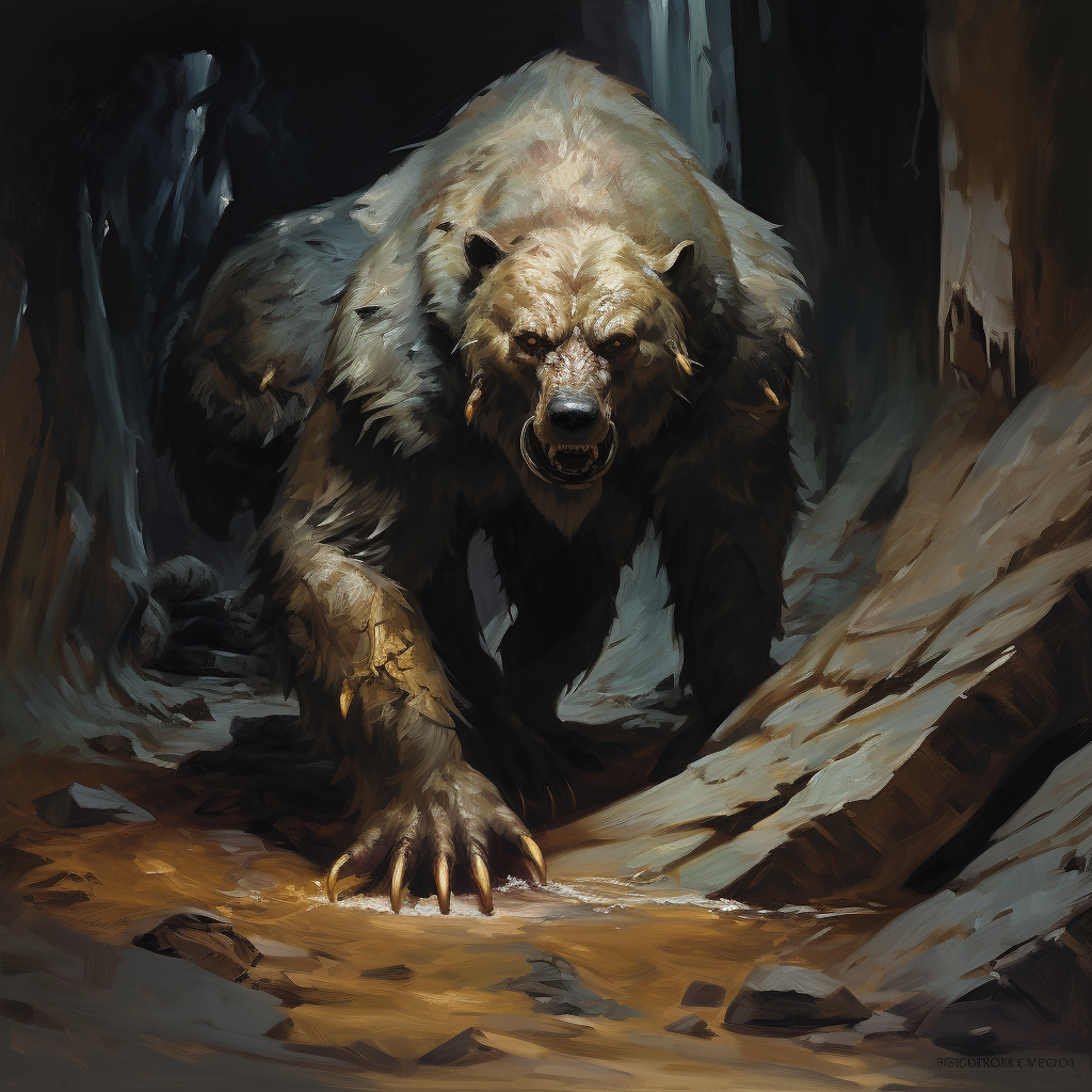  Dire Bear (Cave or short-faced)