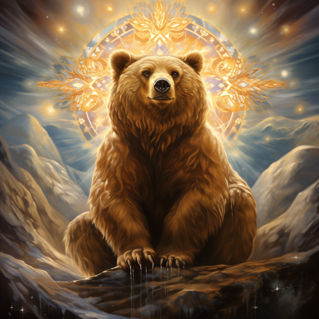 Celestial Brown Bear