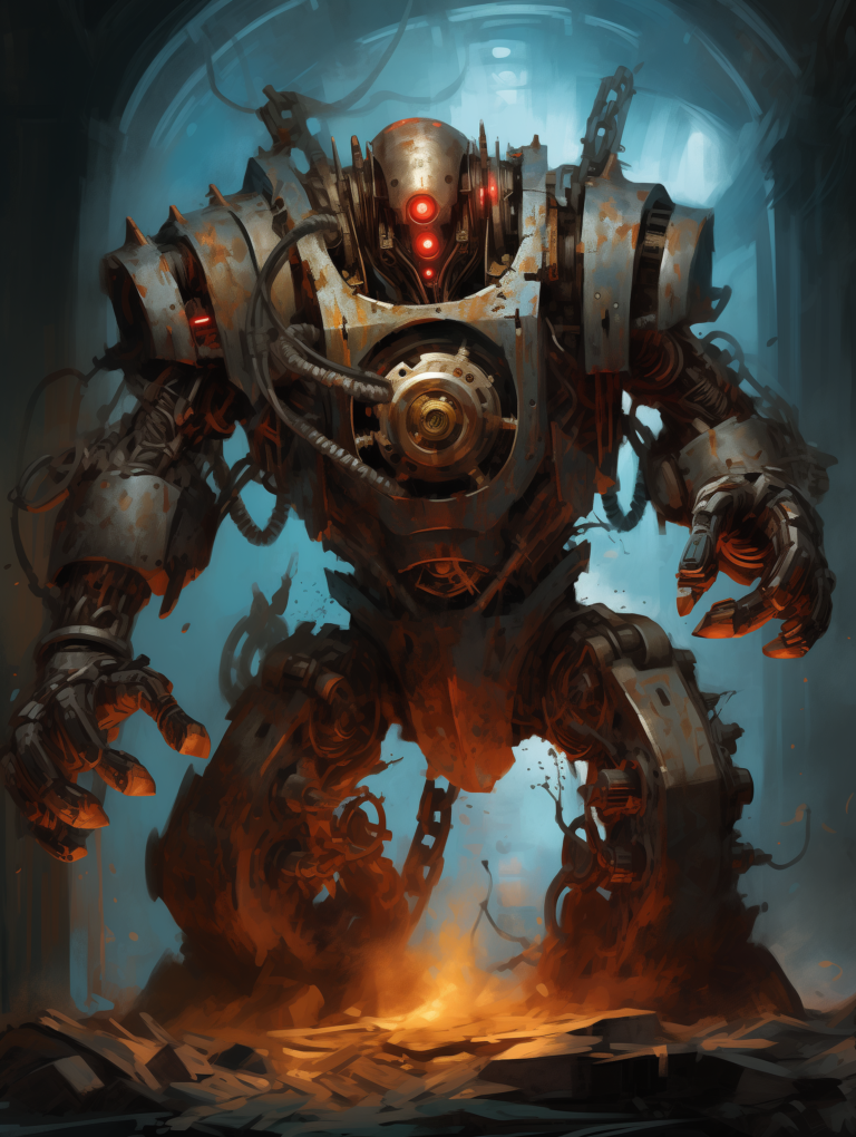 Clockwork Golem | Fantasy I Sci-Fi I Books I Films I World Building