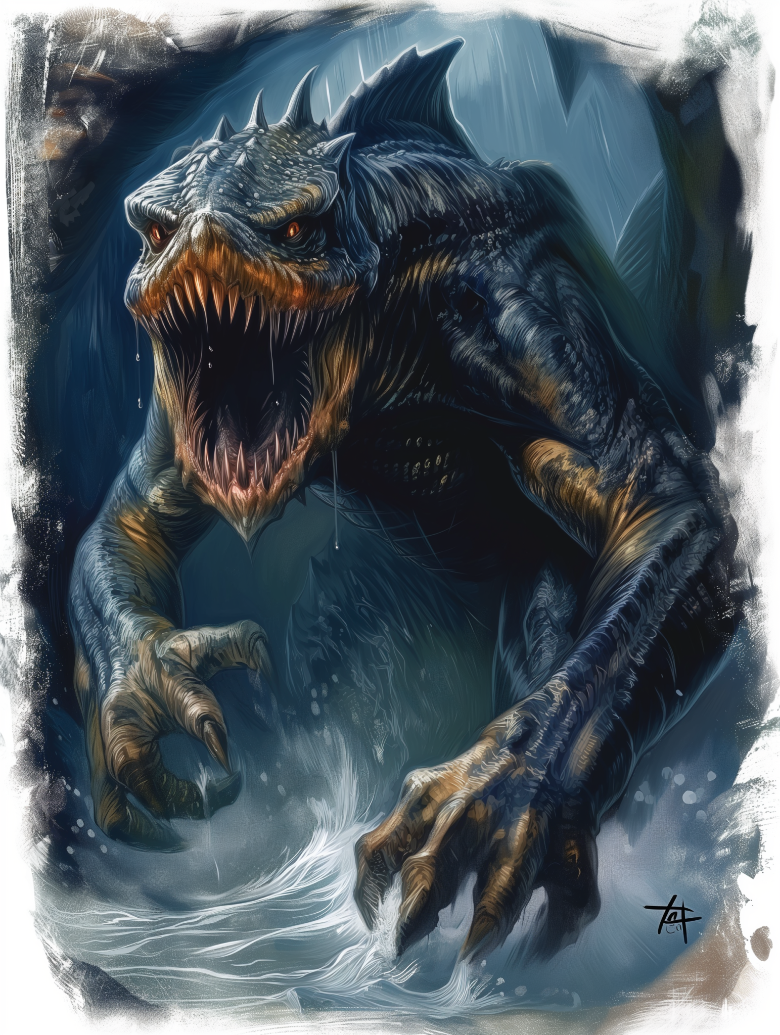 Monster Deep One | Fantasy I Sci-Fi I Books I Films I World Building