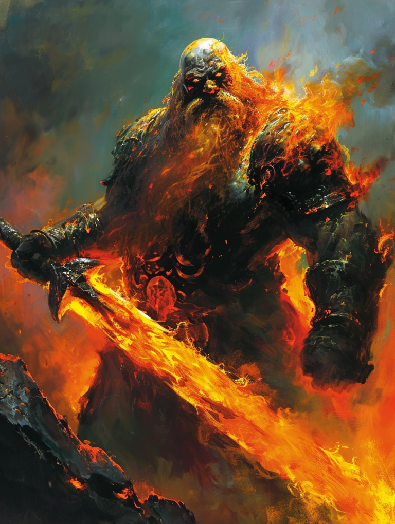 Monster, Muspelheim Fire Giant | Fantasy I Sci-Fi I Books I Films I ...