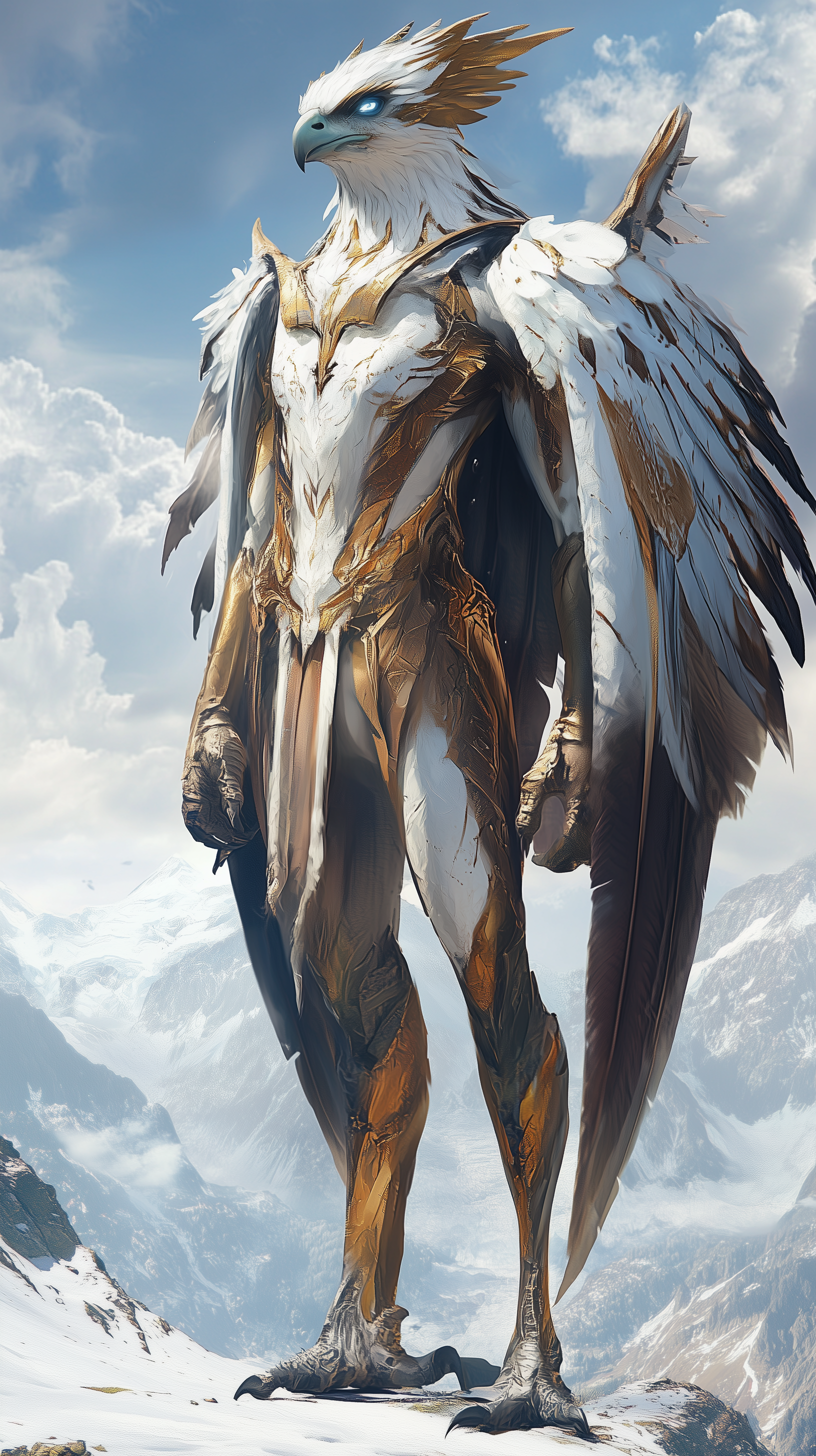 Avoral Agathion, winged celestial outsider