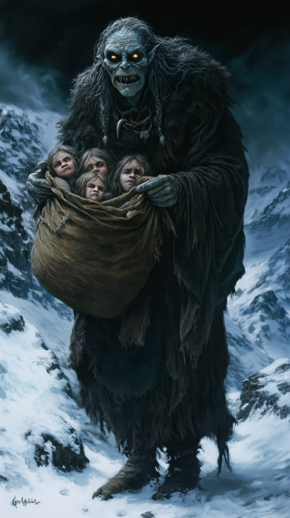 Grýla (The Cannibal Witch of Iceland)