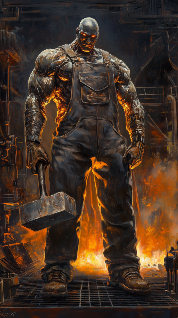 Joe Magarac, "The Steel Man"