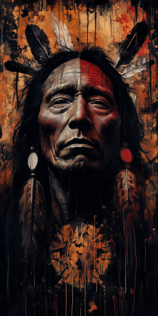 Red Cloud, the Fierce Chief