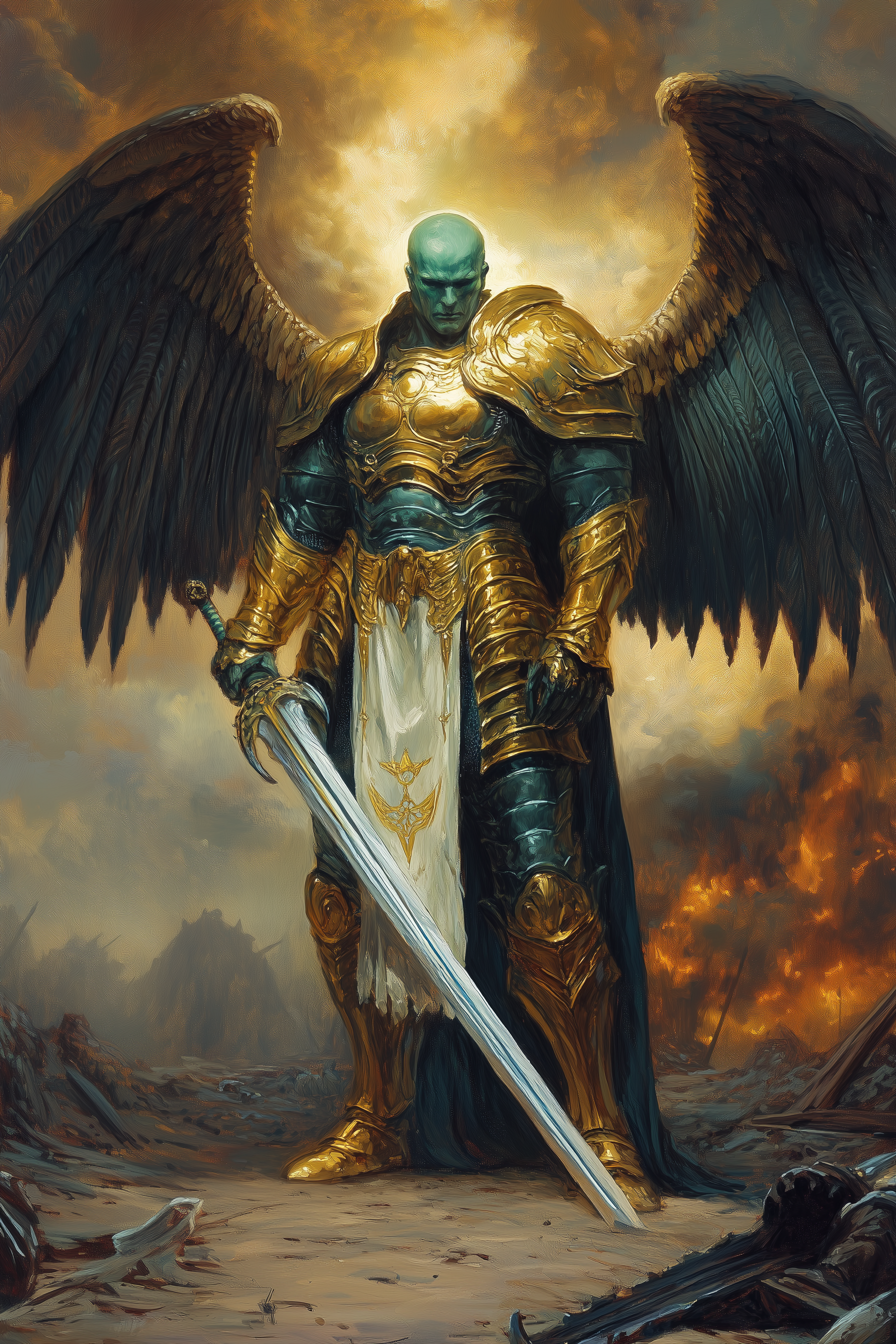 Planetar, mighty angelic warrior