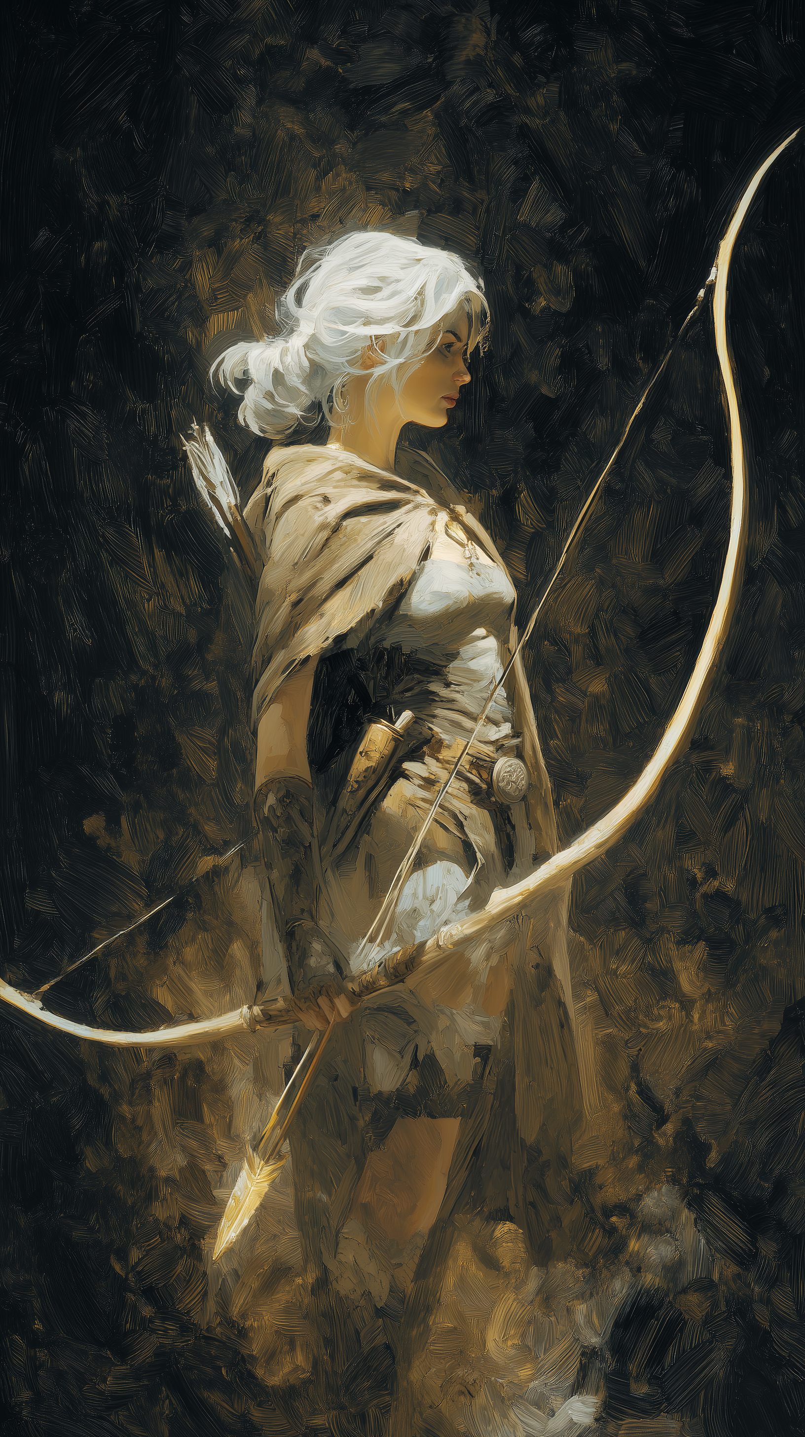Artemis, Goddess of the Hunt and Moon