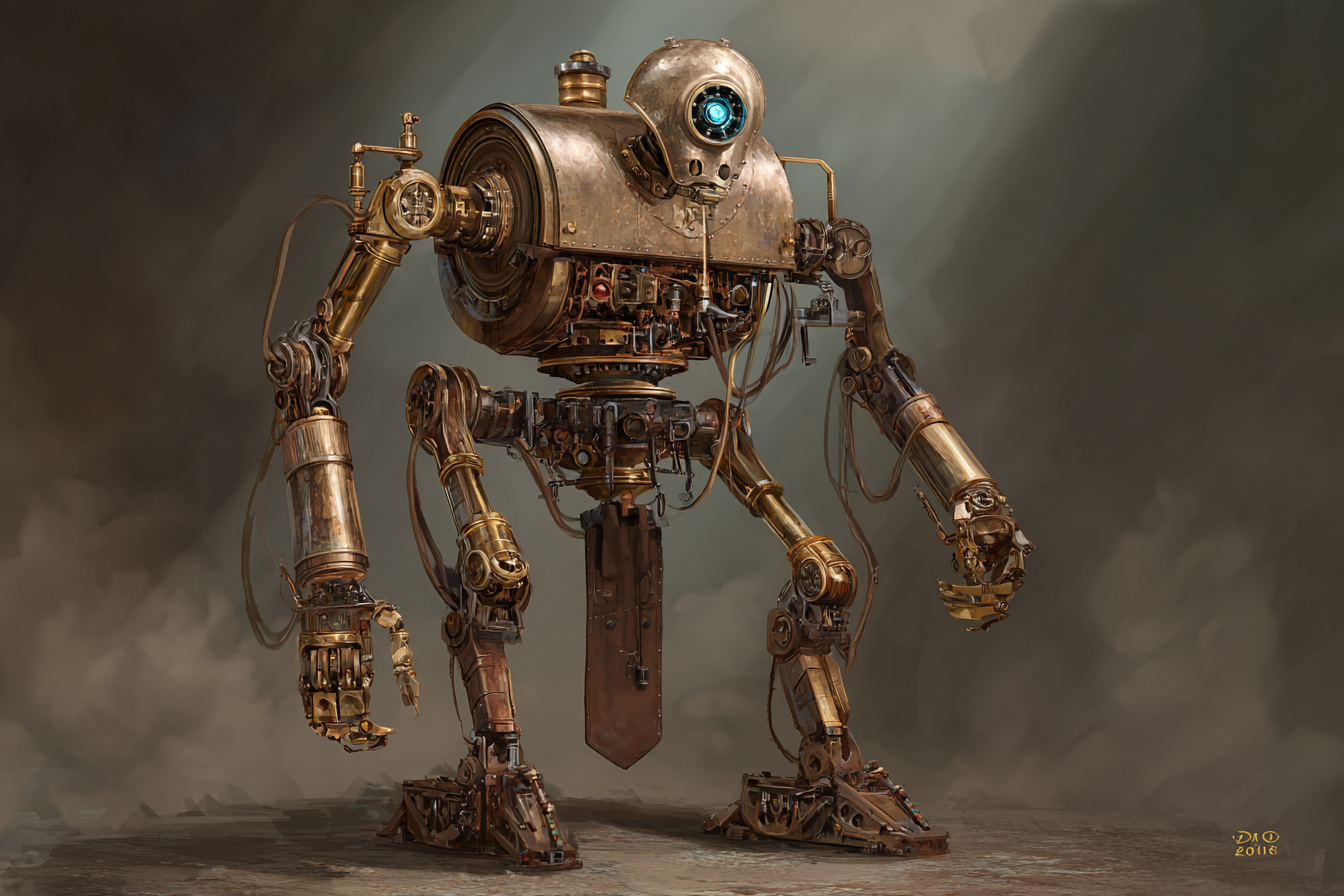Clockwork, Clockwork Servant – Created Monster For Fantasy RPGs
