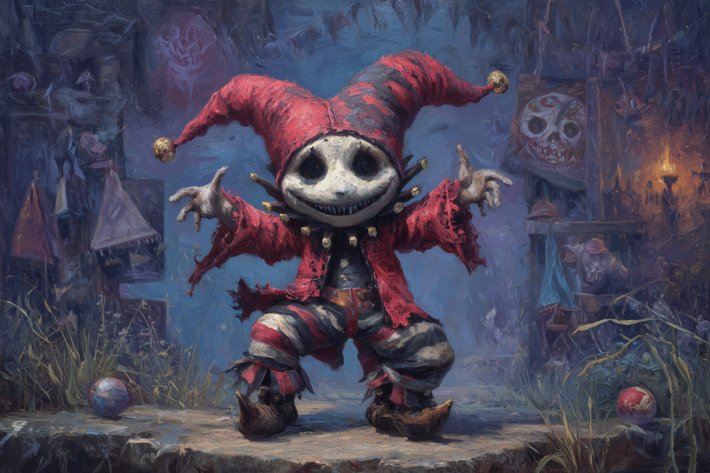 Fir Darrig, the Crimson Jester of Dread