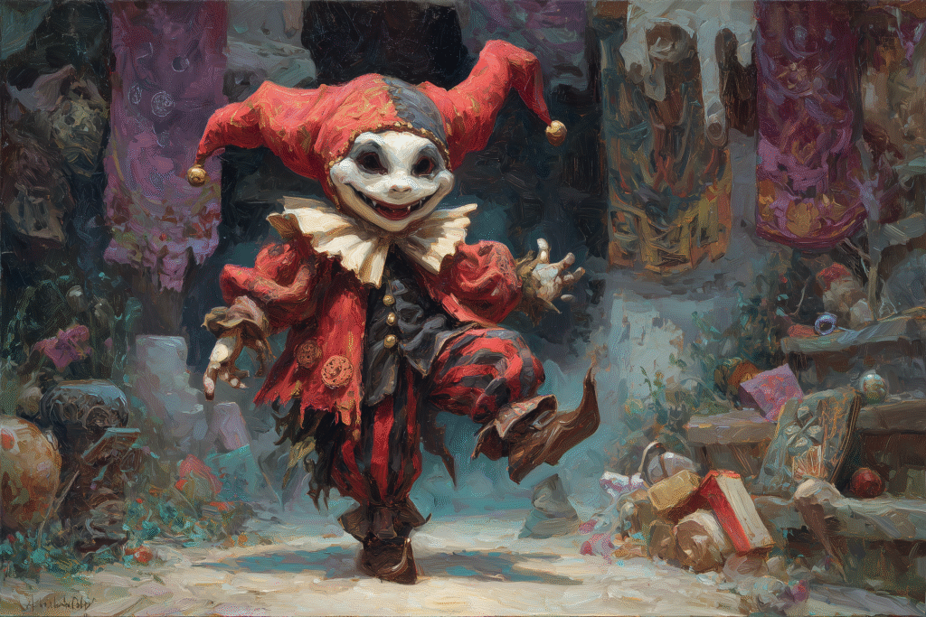Fir Darrig, the Crimson Jester of Dread
