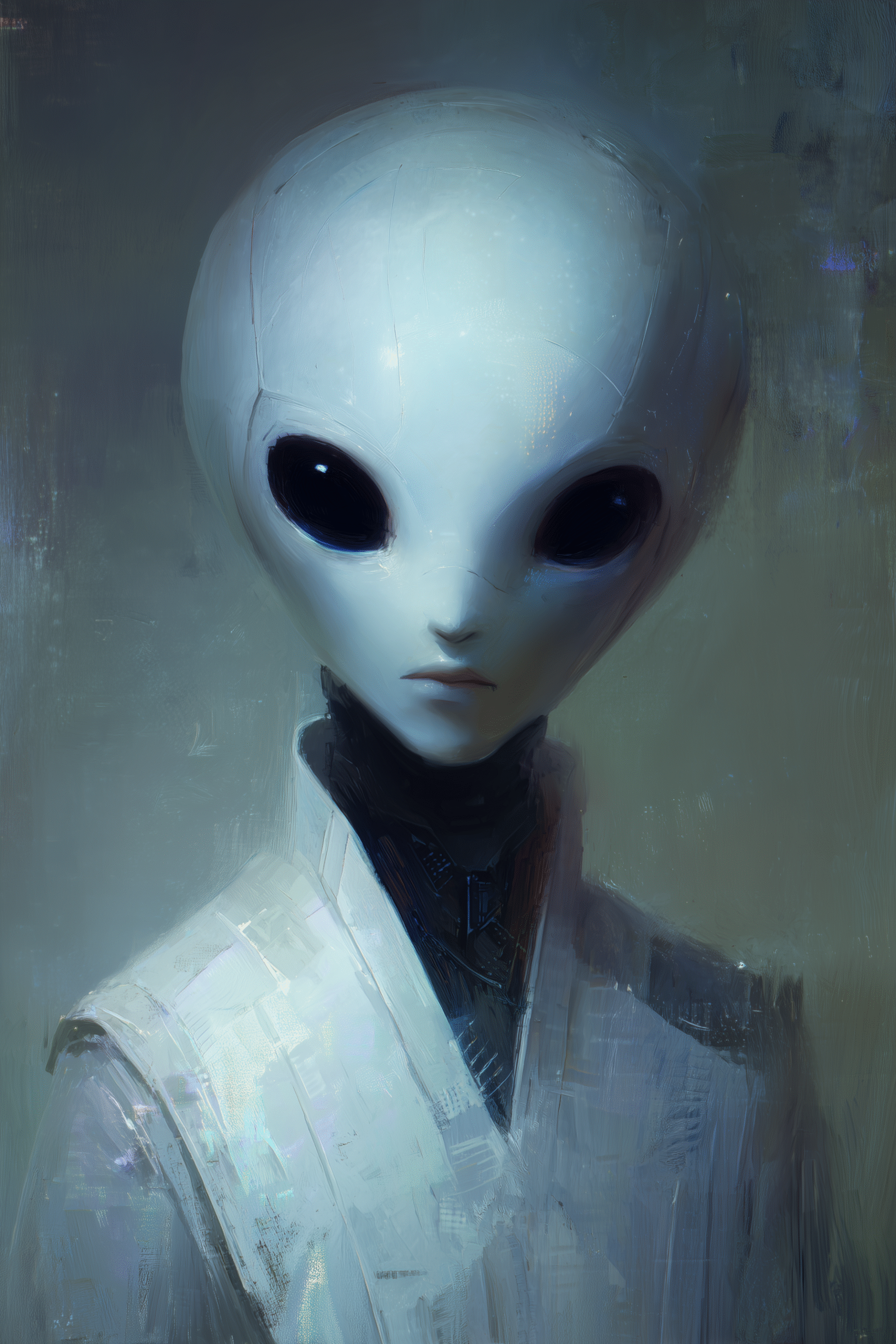 Fraal (Gray, The Visitors), the Mindweavers of the Void
