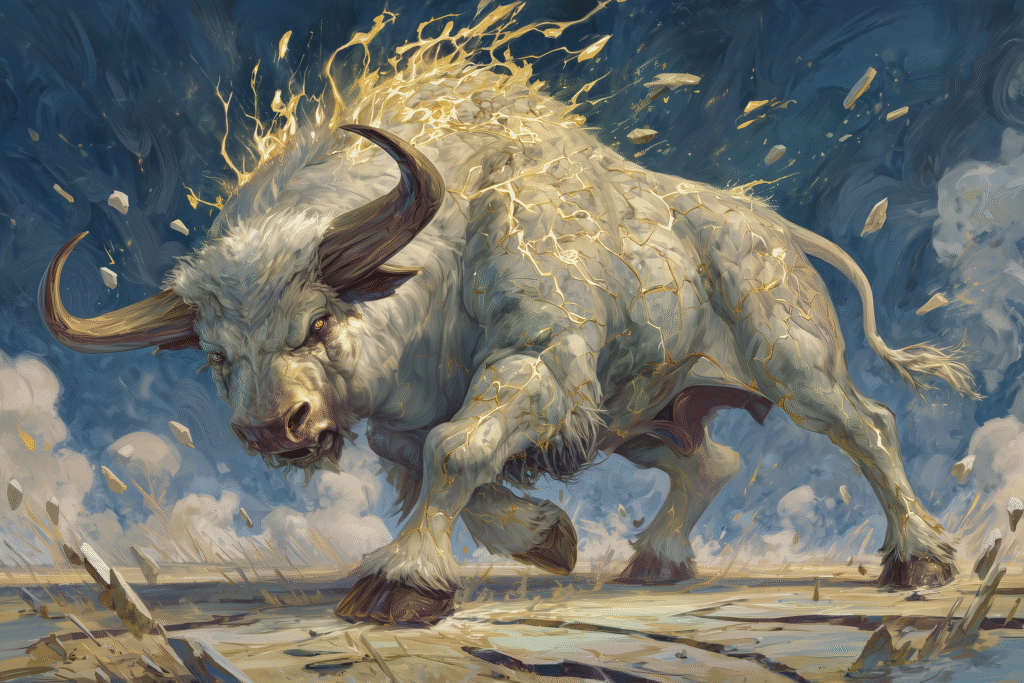 Hadhayosh, The Celestial Ox of Judgment