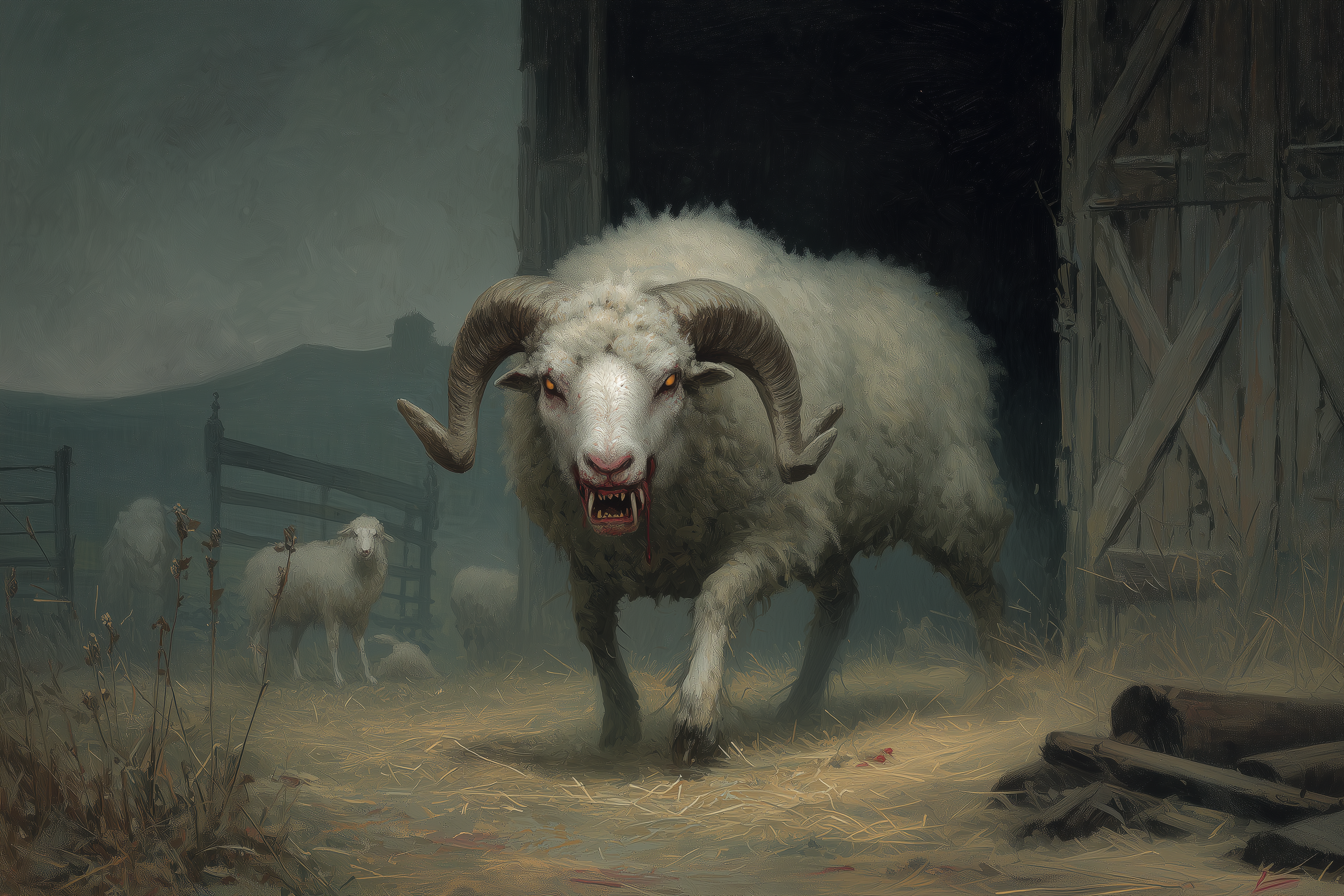 Monster, Man-Eating Ewe, Shepherd’s Doom