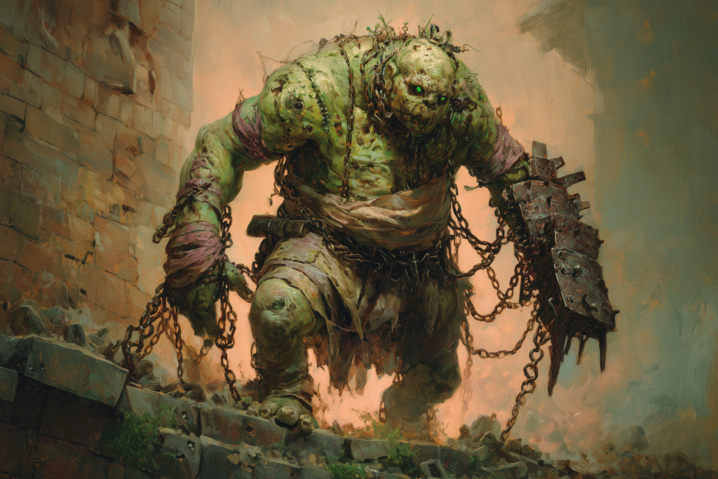 Plague Warped Flesh Golem, the Surgeon’s Shame