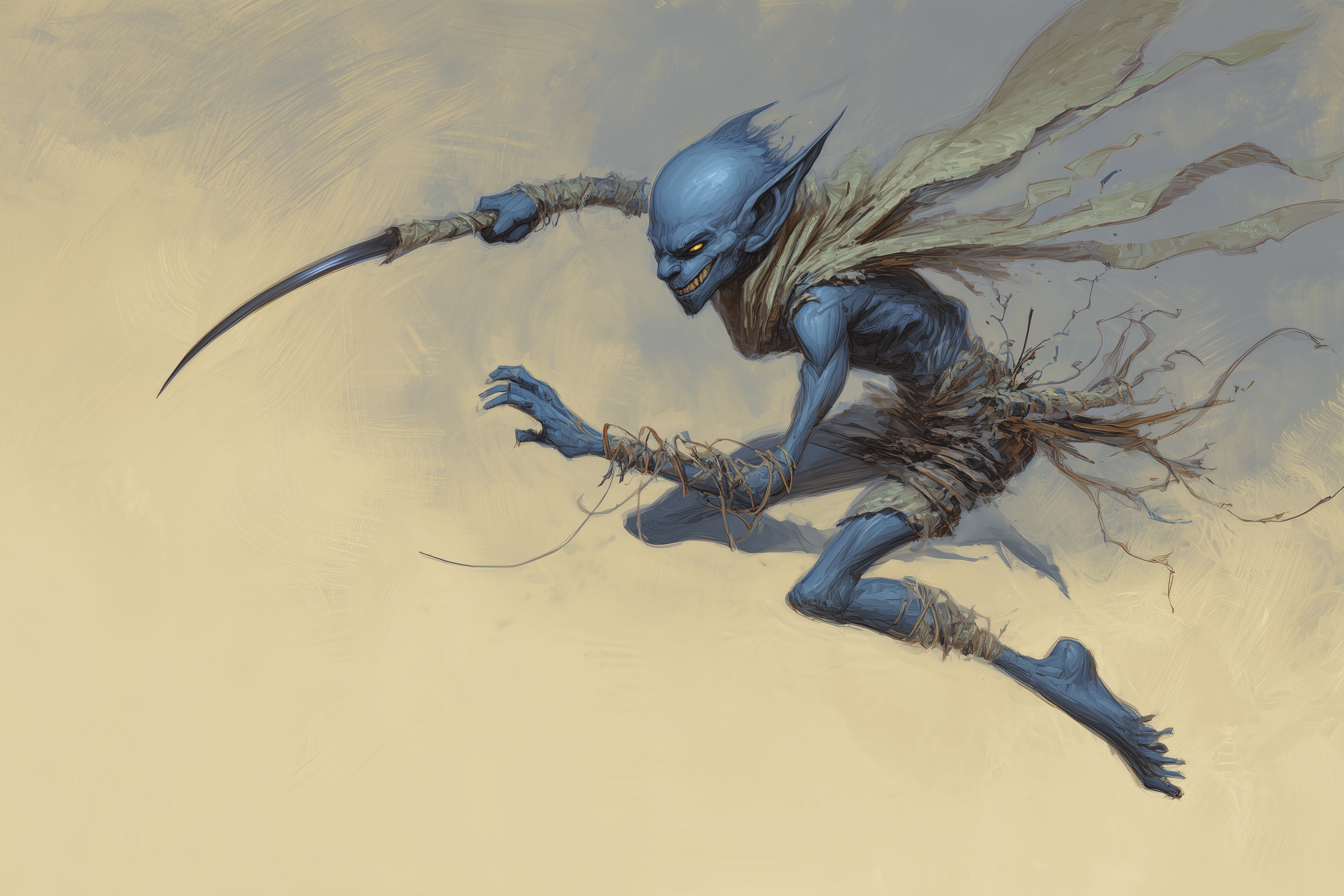 Quickling, the Razor-Wind of the Feywild
